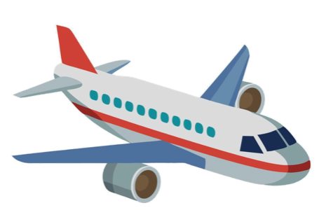 Illustrated aeroplane